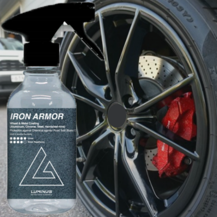 루미너스 IRON ARMOR 아이언아머 휠금속코팅제 300ml