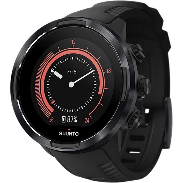 순토 SUUNTO 순토 나인 바로 SUUNTO 9 BARO 블랙 트레일 러닝 스마트 워치 GPS 등산 일본 정규품  메이커 보증 SS050019000