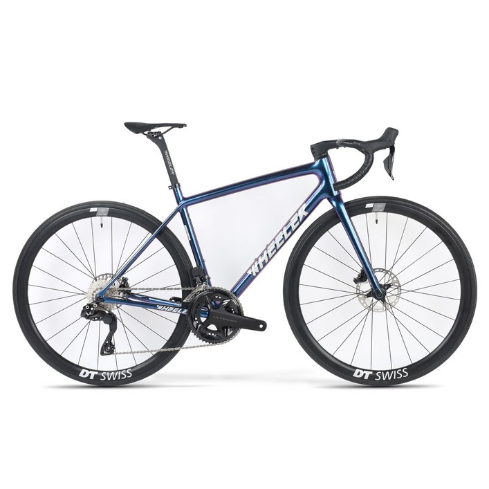 휠러 ROUTE 8000 DT 울테그라 Di2 카본 로드 자전거, 1개, 180cm, BLUE TO PURPLE  XS