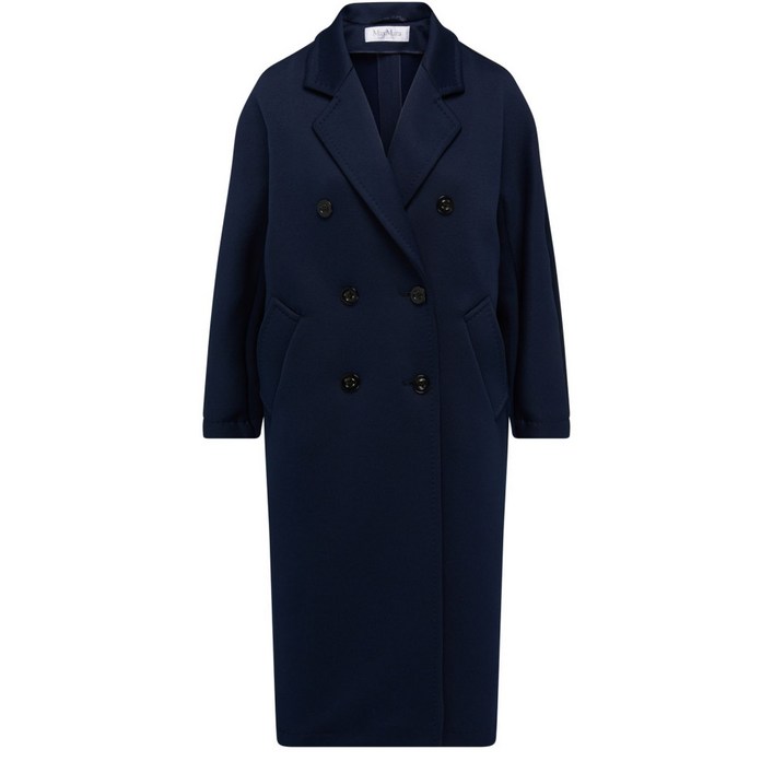 MAX MARA 마담 아이콘 라이트 에디션 101801 코트 네이비 품절 상품 여성 트렌드 패션 겨울 캐시미어 MAX MARA 마담 아이콘 라이트 에디션 101801 코트 네이비 품절 상품 여성 트렌드 패션 겨울 캐시미어