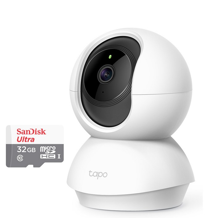 티피링크 Tapo C200Tapo TC70 200만화소 360도회전 실내무선카메라 홈CCTV 야간흑백전환, 선택2 Tapo C200TC70메모리카드32G 티피링크 Tapo C200Tapo TC70 200만화소 360도회전 실내무선카메라 홈CCTV 야간흑백전환, 선택2 Tapo C200TC70메모리카드32G
