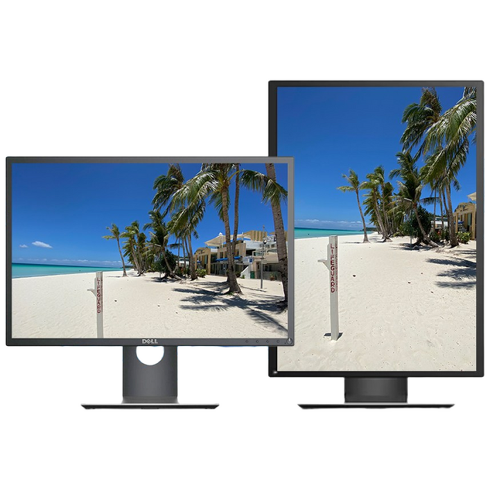 델22인치 피벗모니터 HDMI 케이블 제공 노트북 세로모니터 P2217