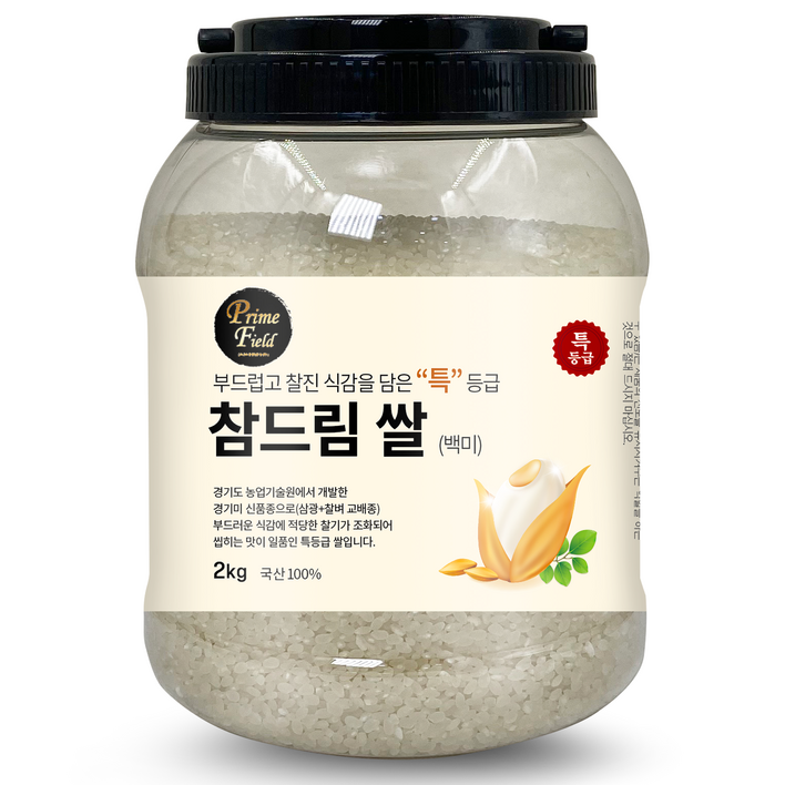 Prime Field 2024년산 햅쌀 경기 참드림 백미