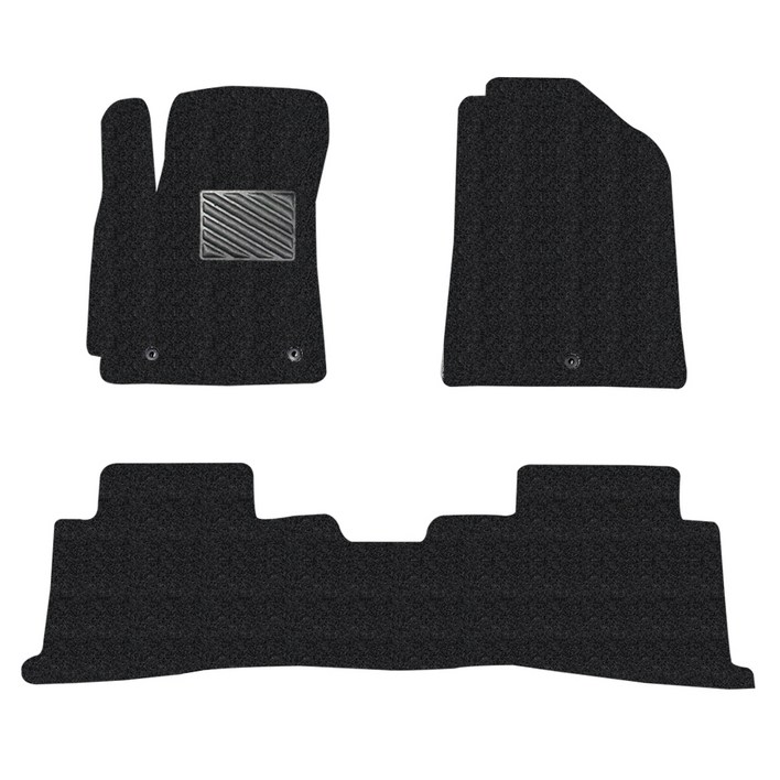 자동차 코일매트 확장형 12열 일체형 3p