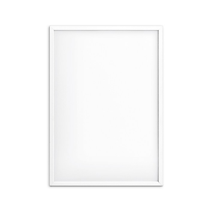 서프푸 인테리어 액자, 화이트, 1개