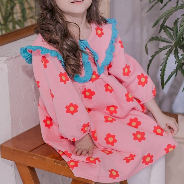 고잉키즈 여아용 블라블라 원피스