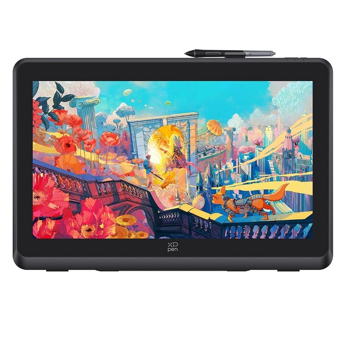 엑스피펜 Artist 22 Plus 액정 타블렛 MD220FH, MD220FH, 블랙
