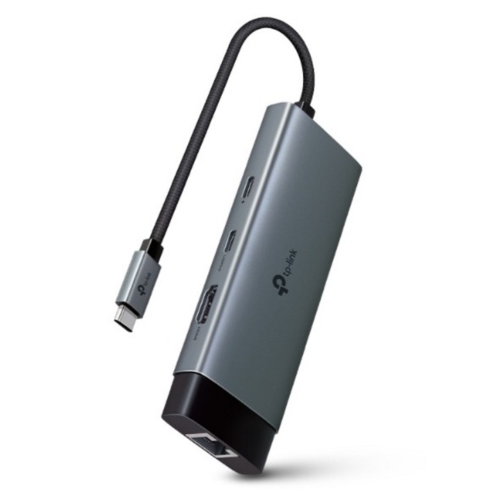 티피링크 6 in 1 C타입 USB허브 UH6120C USB C / A / HDMI / 기가 이더넷 포트