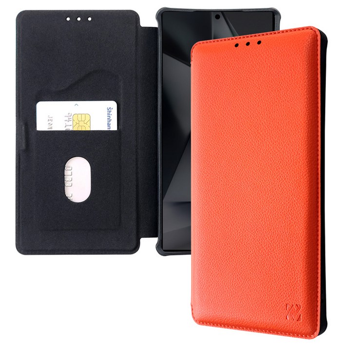 워너프 하이더 마그네틱 플립 커버 휴대폰 케이스