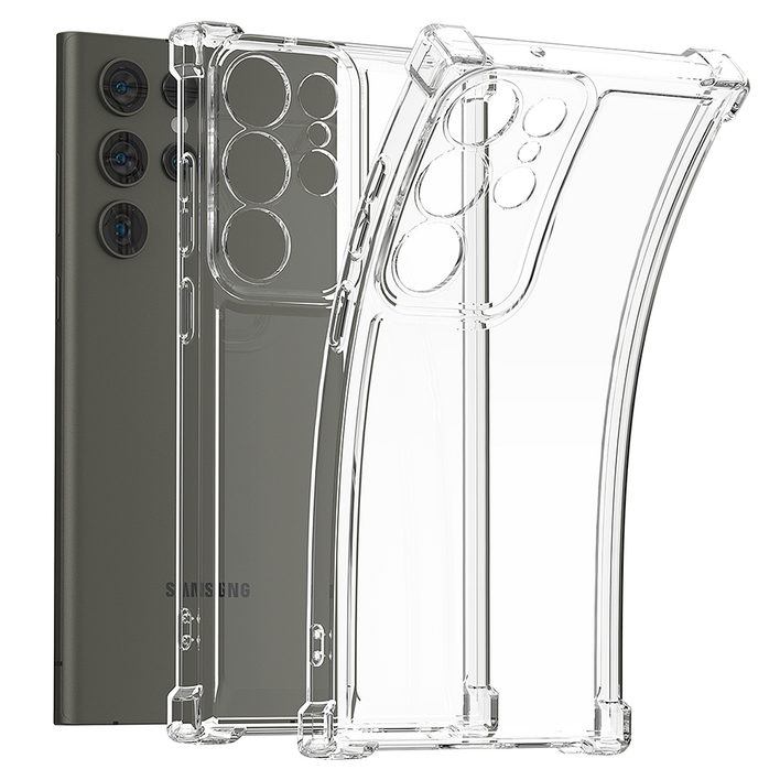 굿밸류 크리스탈 에어 젤리 쿠션 휴대폰 케이스 2p