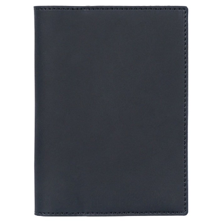 문구담 가죽 회사 업무용 만년 다이어리, 블랙 라인, 1개