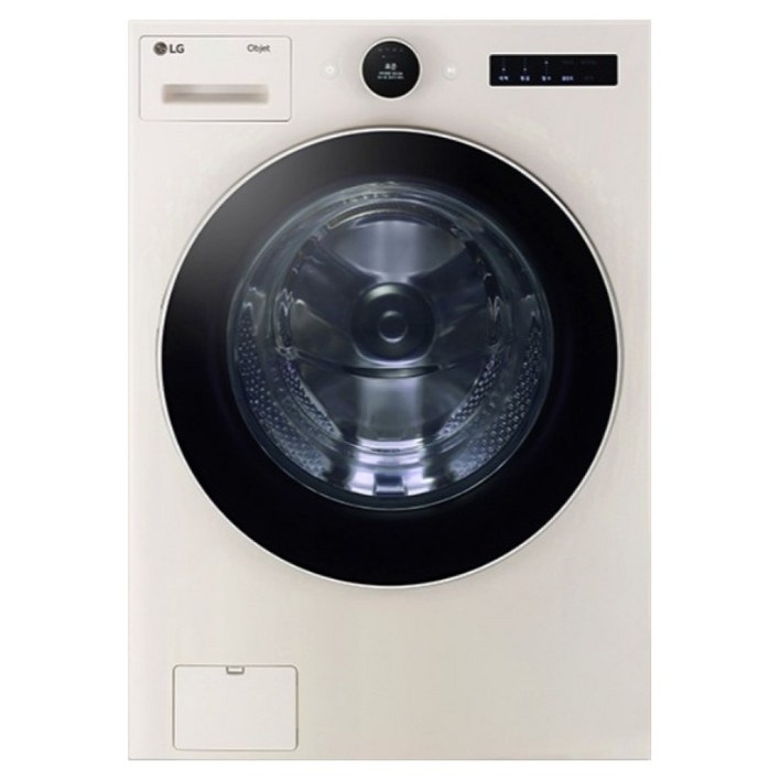 LG전자 트롬 오브제컬렉션 드럼 세탁기 FX23ENEKE 23kg  스태킹키트 세트 방문설치