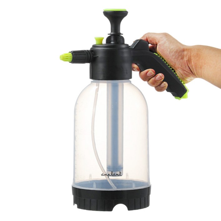 앙플랜트 고압 자동 압축분무기 2L, 1개, 투명