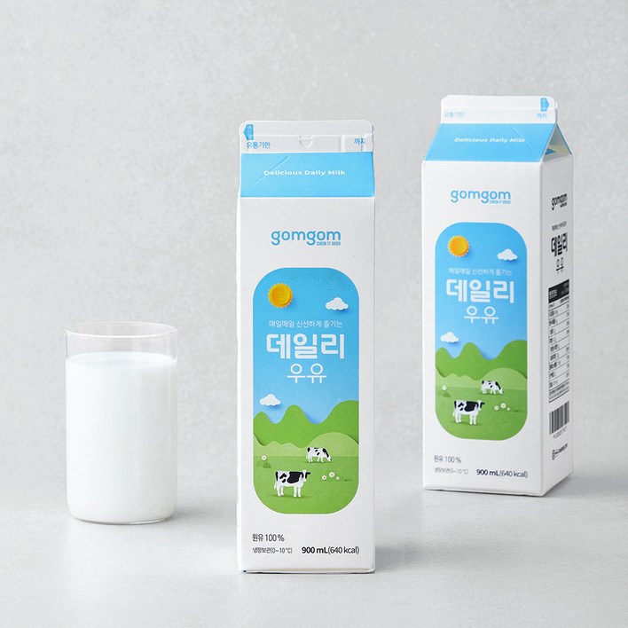 [로켓프레시] 곰곰 데일리 우유
