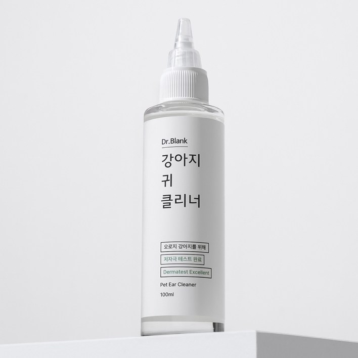 닥터블랭크 강아지 저자극 편백수 귀 세정제, 100ml, 1개 닥터블랭크 강아지 저자극 편백수 귀 세정제, 100ml, 1개