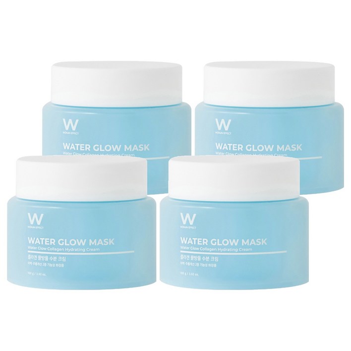 원진이펙트 물방울 수분 크림, 100g, 4개