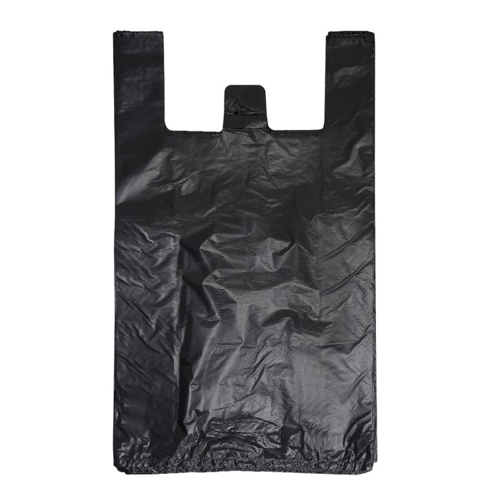 코멧 검정 손잡이 비닐봉투