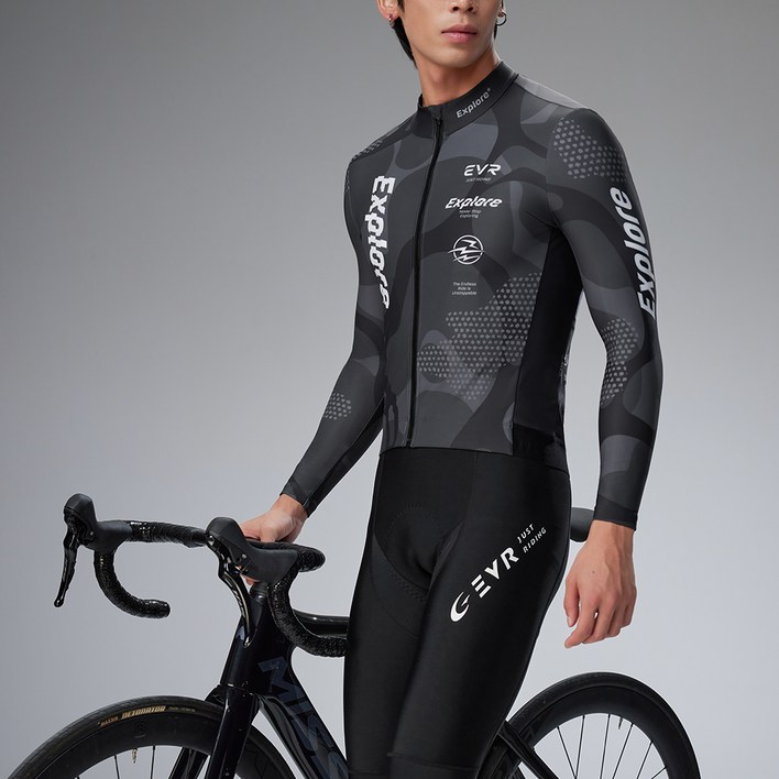 EVR 남성용 EXPLORE 기모 방한 겨울라이딩복 KX2552A