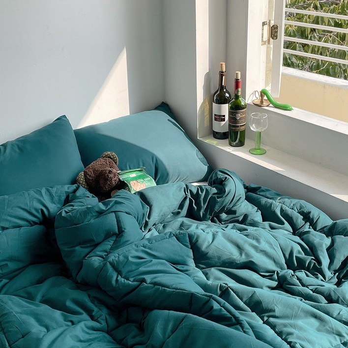 리브숨 비비드 사계절 차렵이불 + 베개커버 세트