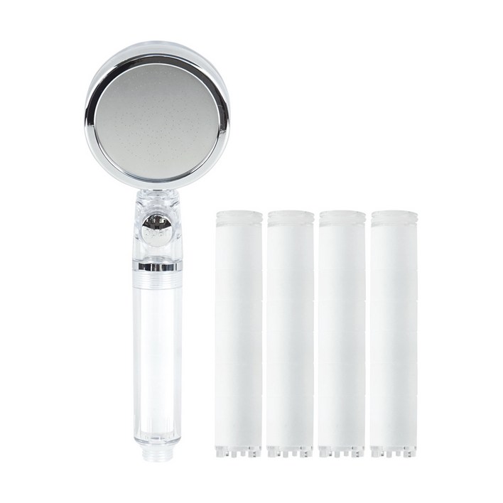 바스템 디자인비 온오프 샤워기 + 필터 4p