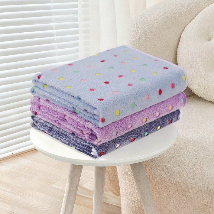 귀여운 애완견용 고양이용 털담요