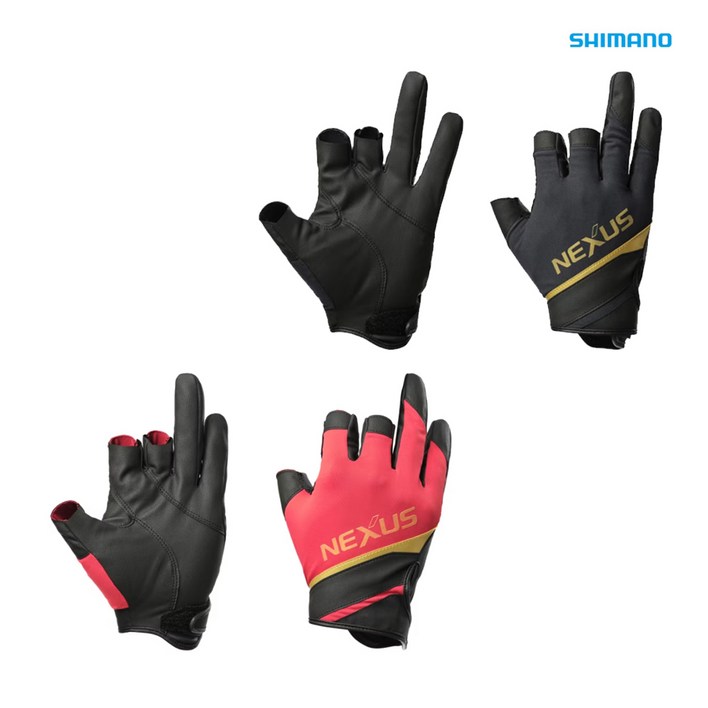 인수상회 시마노 GL104Y 넥서스 스트레치 3컷 낚시 장갑 윤성 보증특약점