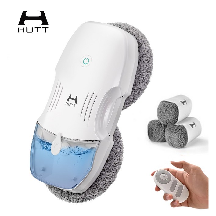 HUTT 창문 로봇청소기 자동 분수 초강흡입력 +리필걸레세트, C6SE