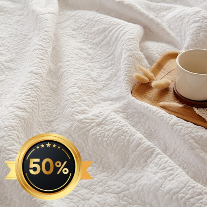 50% 균일가[헬렌스타인] 엘사 코튼 베드스프레드 S/Q