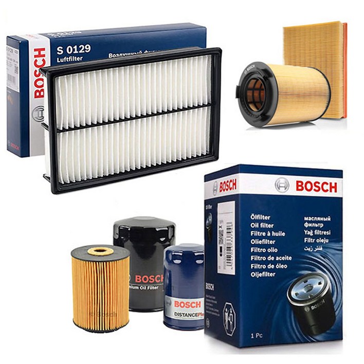 보쉬 트레일블레이저 엔진 오일필터  에어 크리너 필터 세트, 1세트, 트레일블레이저 1.35 1.3 터보 가솔린 MCF68