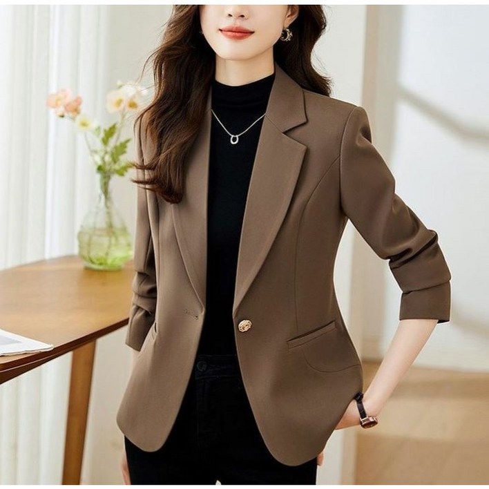 보그핏 토우자켓  여성 정장 스타일 캐주얼 상의 자켓