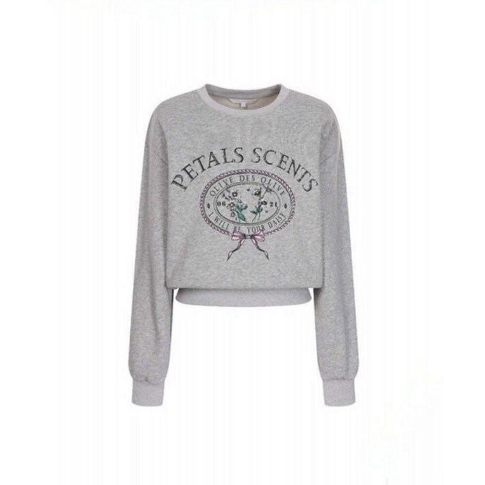 올리브데올리브 시그니처 아트웍프린팅 맨투맨티 OW5XEA44DGELDH5334261