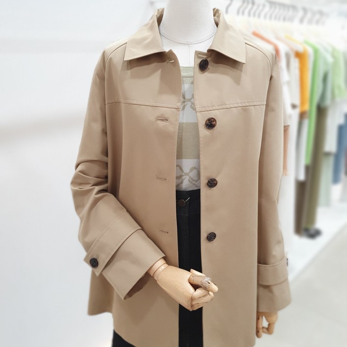 잇미샤 스탠카라 하프 트렌치코트 ITP9YBY930