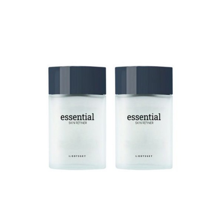 피부관리 오딧세이 스킨 진정 쿨링 트러블 140ml 2종세트 에센셜 바이 남자 스킨로션 화장품 케어2016659 탄력 보습 수분 영양