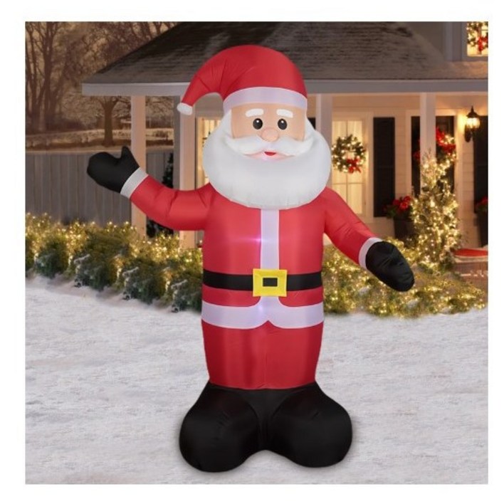 런레이더 크리스마스 싼타 풍선 싼타 인형