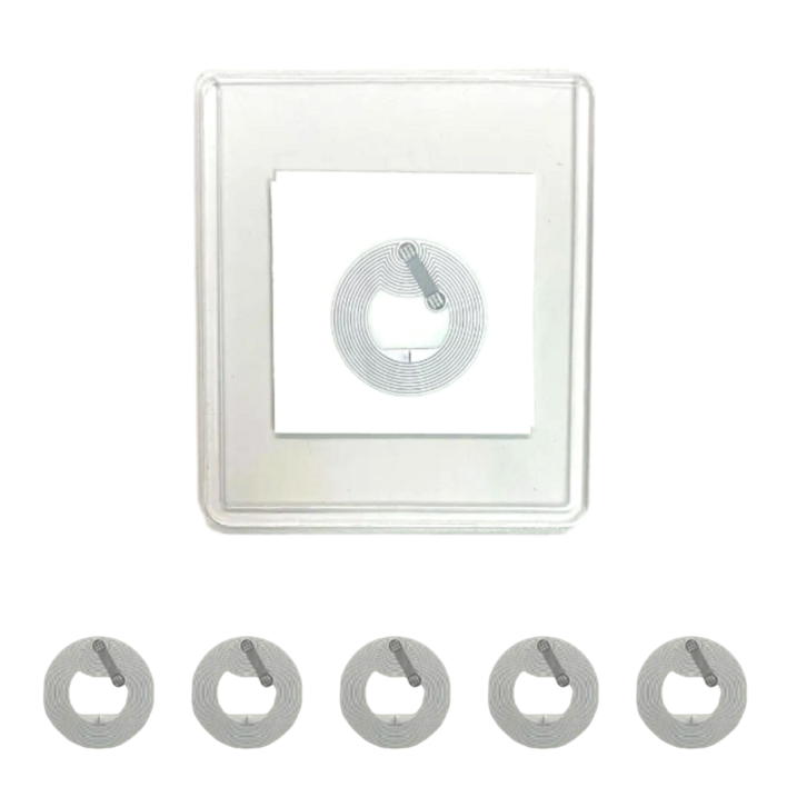 이지앤퀵 RFID 복사 NFC 현관 도어락 스티커 5개, 5개, 13.56MHz