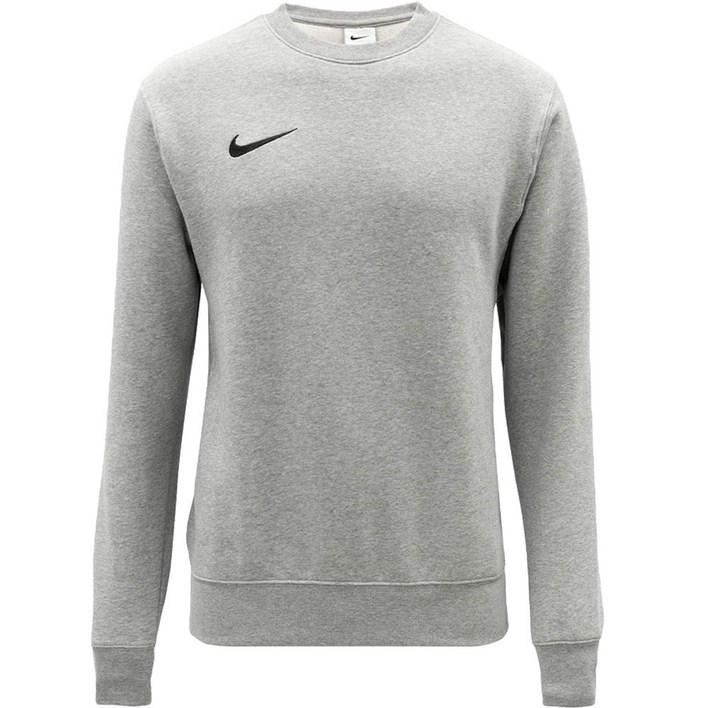 나이키 스우시 기모 크루넥 맨투맨 티셔츠 PARK20 그레이 남여공용 긴팔티  SHP 마스크