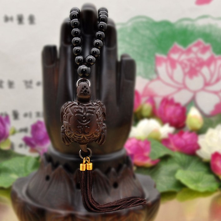 만자몰 거북이 소원성취 차걸이 차 룸미러 안전운행