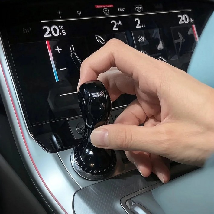 자동차 원 클릭 시동 버튼 레버 자동차 푸시 버튼 조이스틱 엔진버턴 인테리어 장식, 블랙, 기타