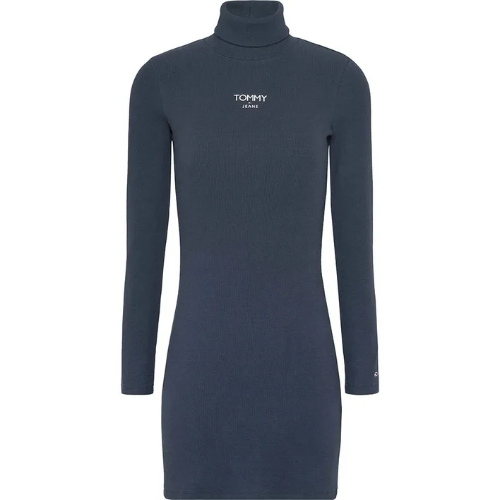 타미진 터틀 에스 로고 긴팔 원피스 바스락 레이어드