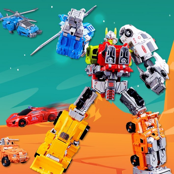 레스큐 합체로봇 6종, 1개