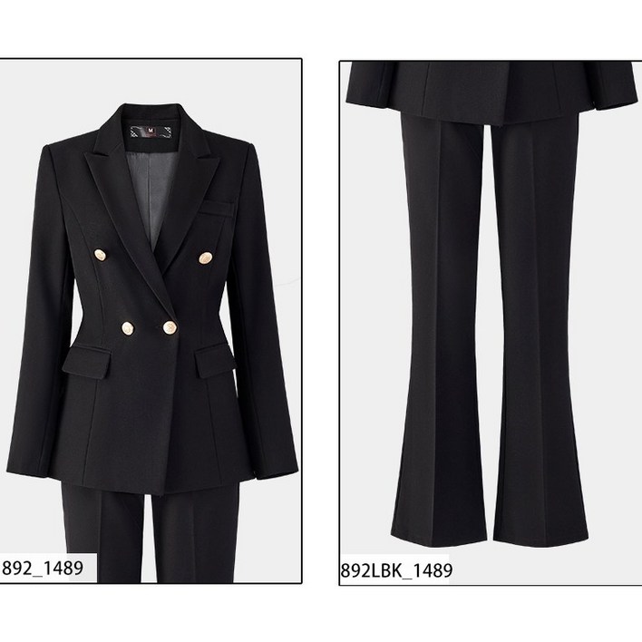 그루밍 grooming 여성 정장 슈트 투피스 세트 봄 초여름 가을 겨울 면접 고급 정장 재킷