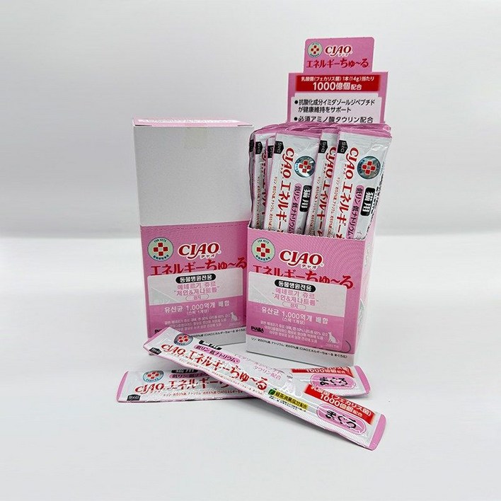 [26년3월기한]이나바 신부전 고양이용 에네르기 츄르 저인/저나트륨 투약 영양제 50개, 50개, 14g, 참치