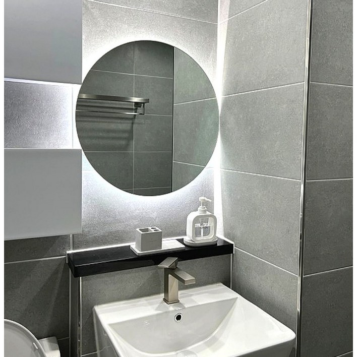 KC인증 LED 간접조명 원형 거울 인테리어 화장대 욕실 미용실 거울모음 KC인증 LED 간접조명 원형 거울 인테리어 화장대 욕실 미용실 거울모음