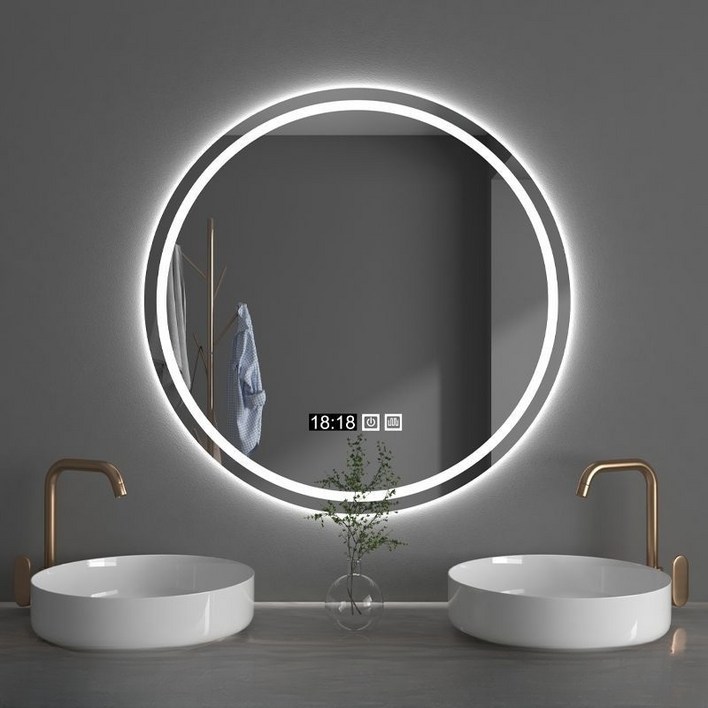 Montheria 화장실거울 스마트 LED 삼색등 욕실거울 A598-156