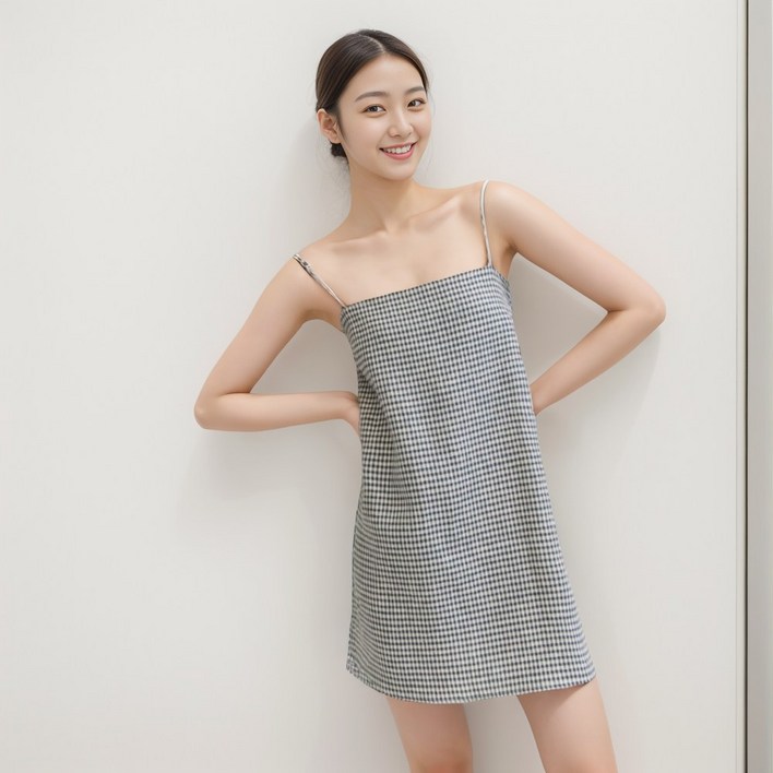 리포메이션 끈나시 원피스 aubree 리넨드레스