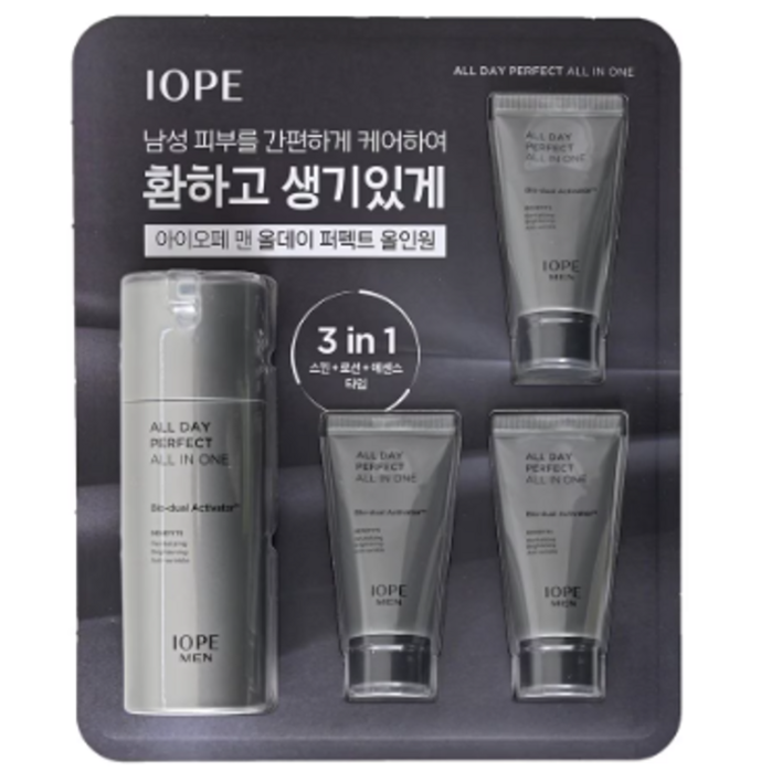 아이오페 맨 올데이 퍼펙트 올인원 120mlx130mlx3