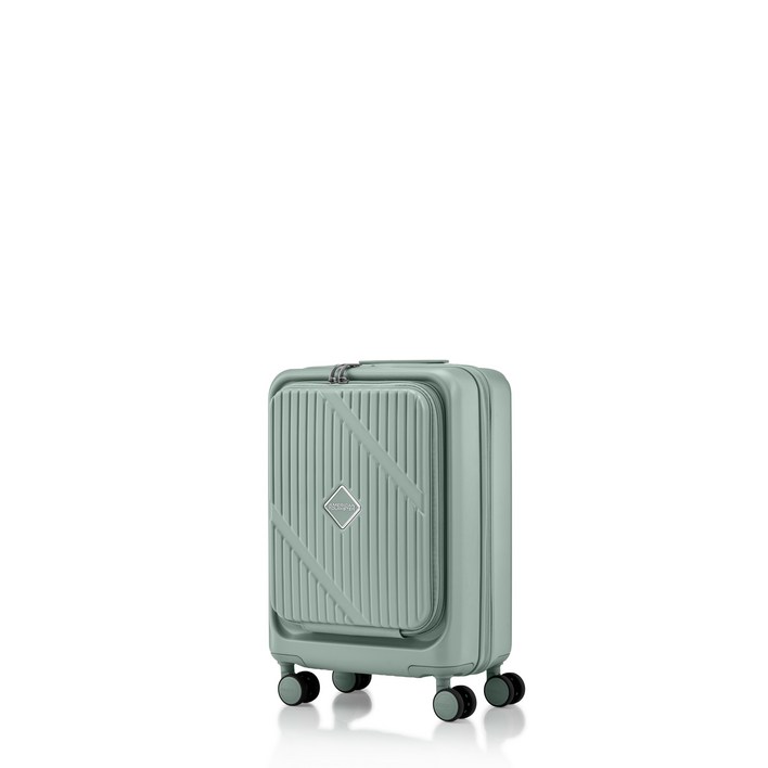 AMERICAN TOURISTER 벨록스 기내용캐리어 5520 PASTEL GREEN UN831006 북오프닝캐리어확장형