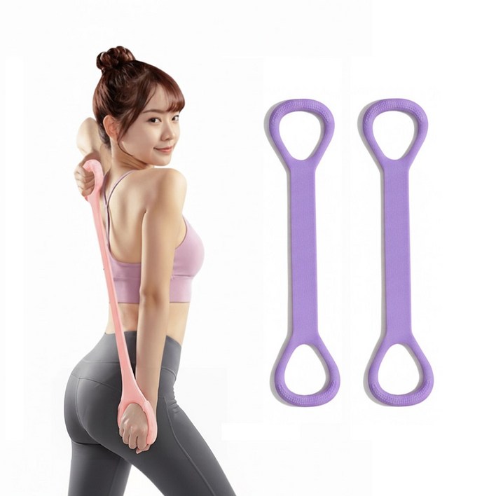 피트젠 바디라인 홈요가 고탄력 필라테스 밴드