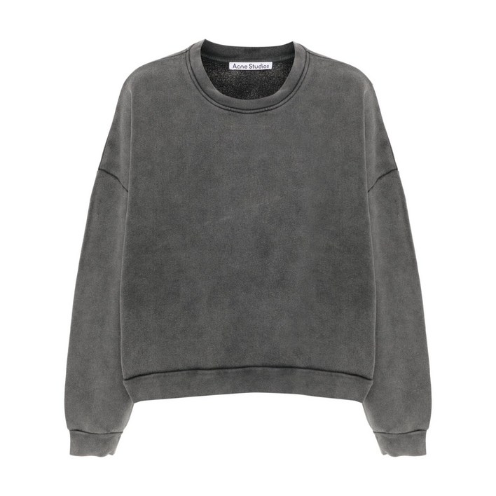 아크네 스튜디오 로고 태그 스웨트셔츠