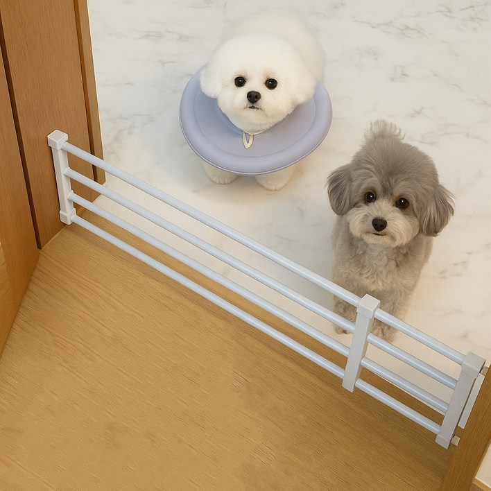 파파스 강아지 폭조절 울타리 펜스 안전문 애견펜스